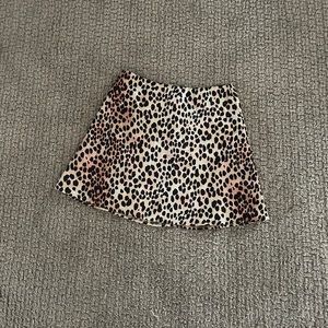 Princess Polly cheetah print skirt